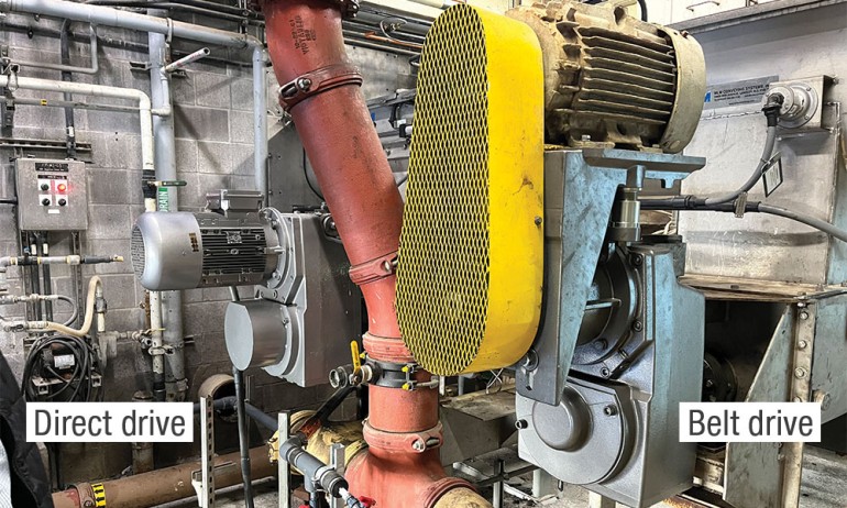 Direct versus belt solution