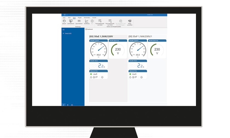NORDCON 3.0 software tool for Windows and mobile devices